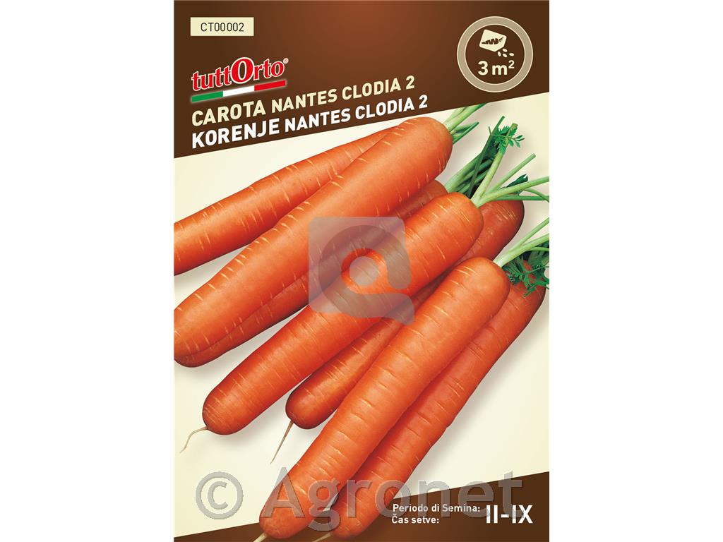 Korenje Nantes Clodia 2, 2 g