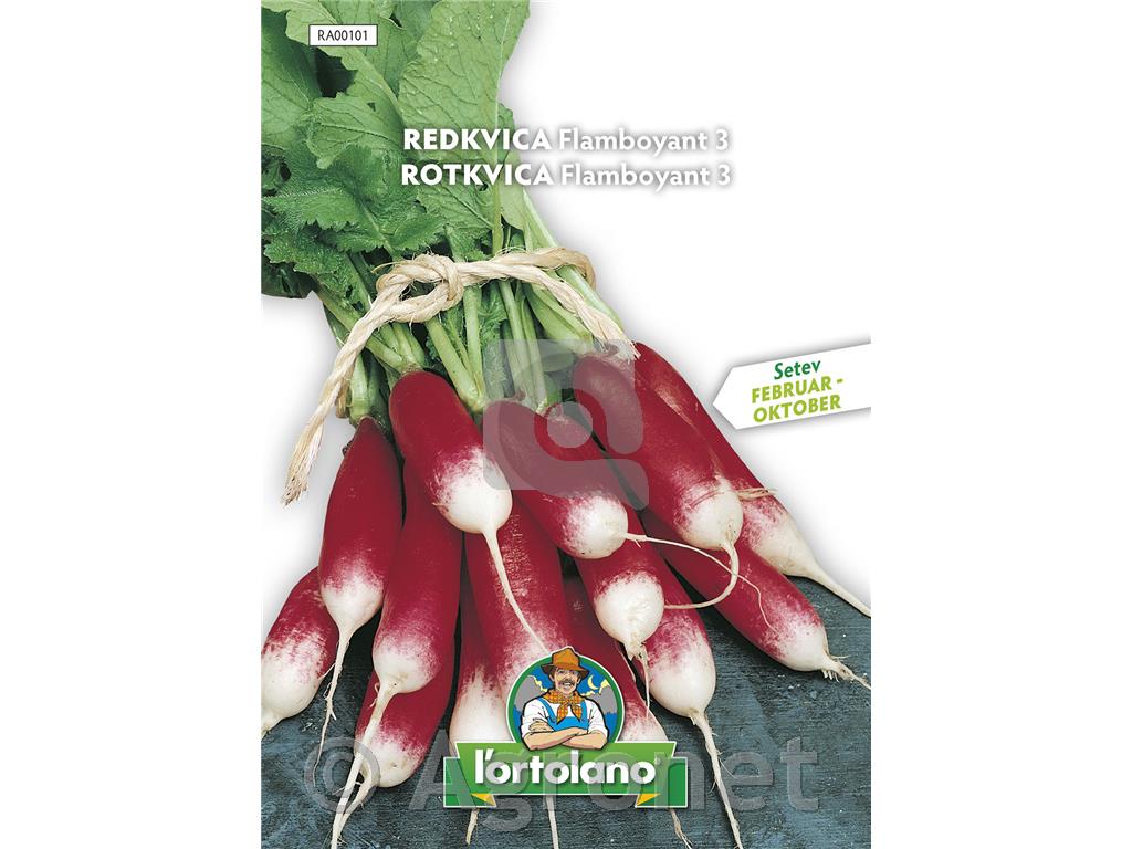 Redkvica Flamboyant 3, 10g