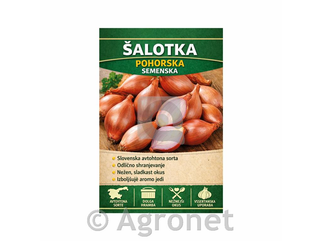 Šalotka Pohorka - Slovenska avtohtona sorta, 500 g