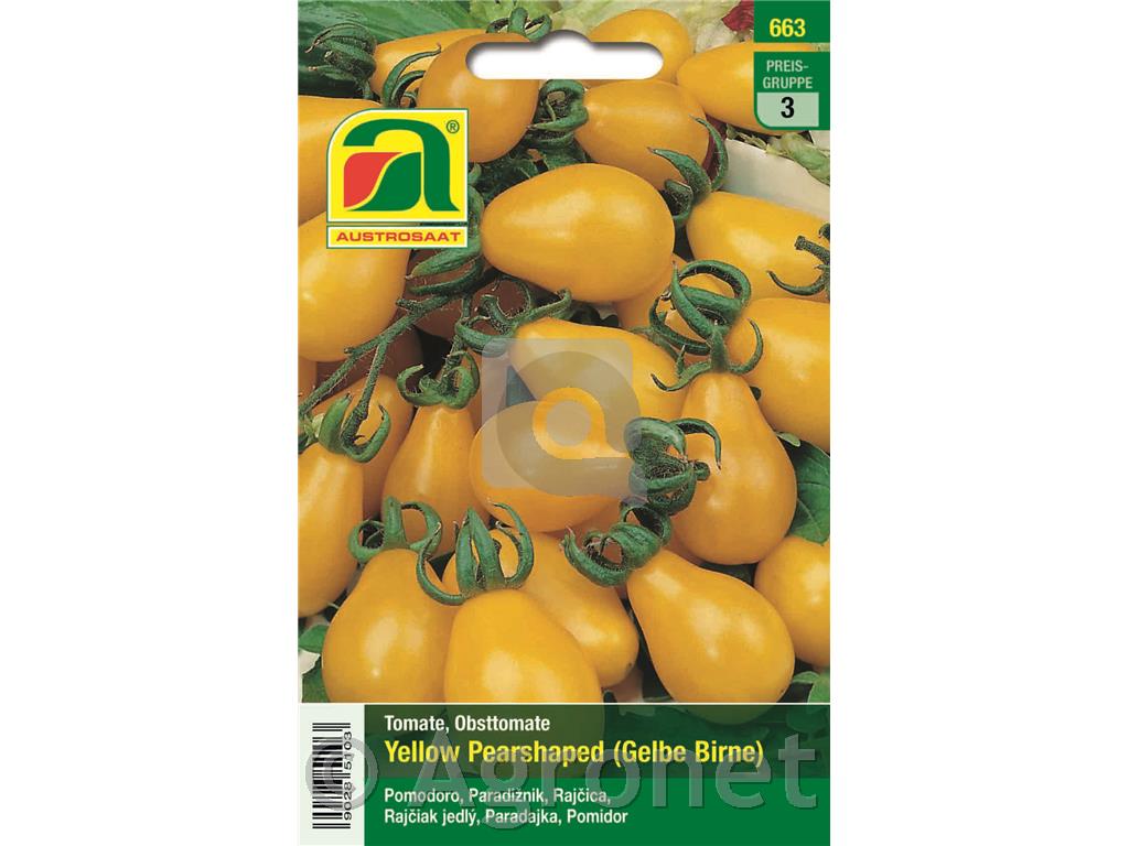 Paradižnik Yellow Pearshaped, 5g