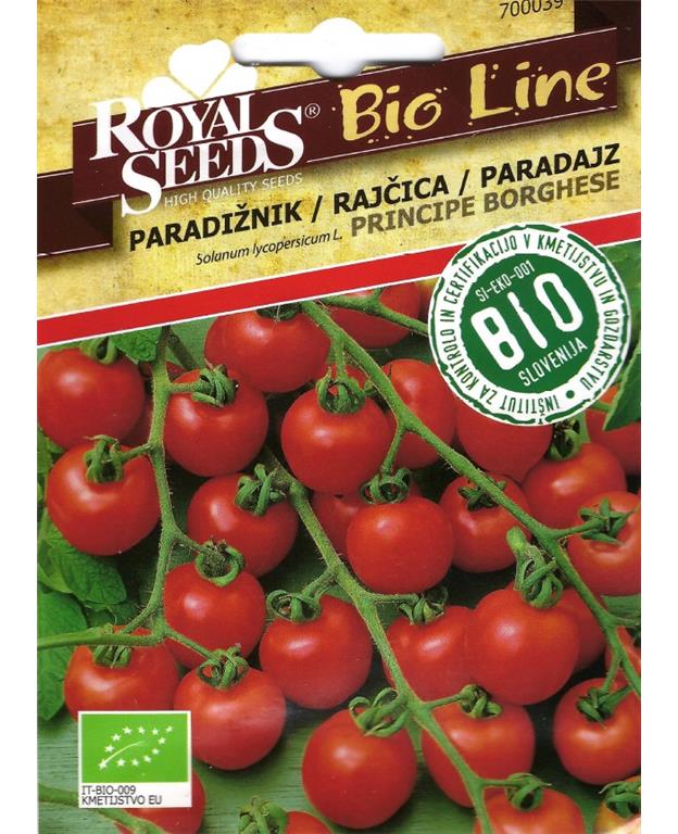 Paradižnik Principe Borghese, 0,3g EKO