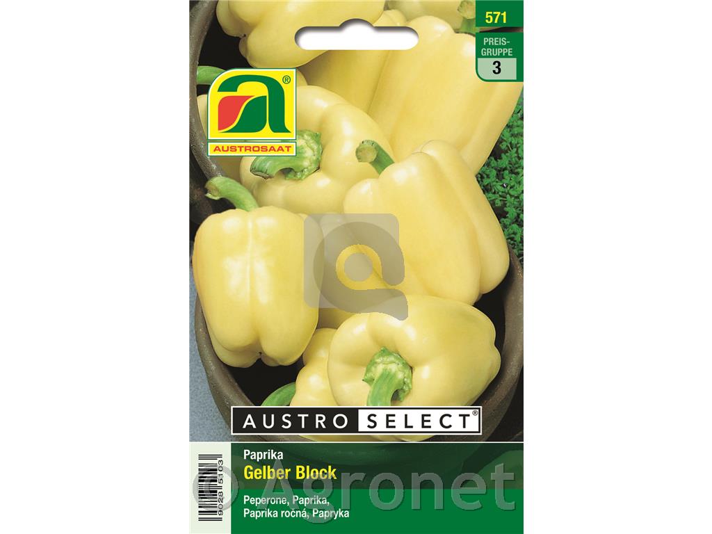 Paprika Gelber Block, 5g