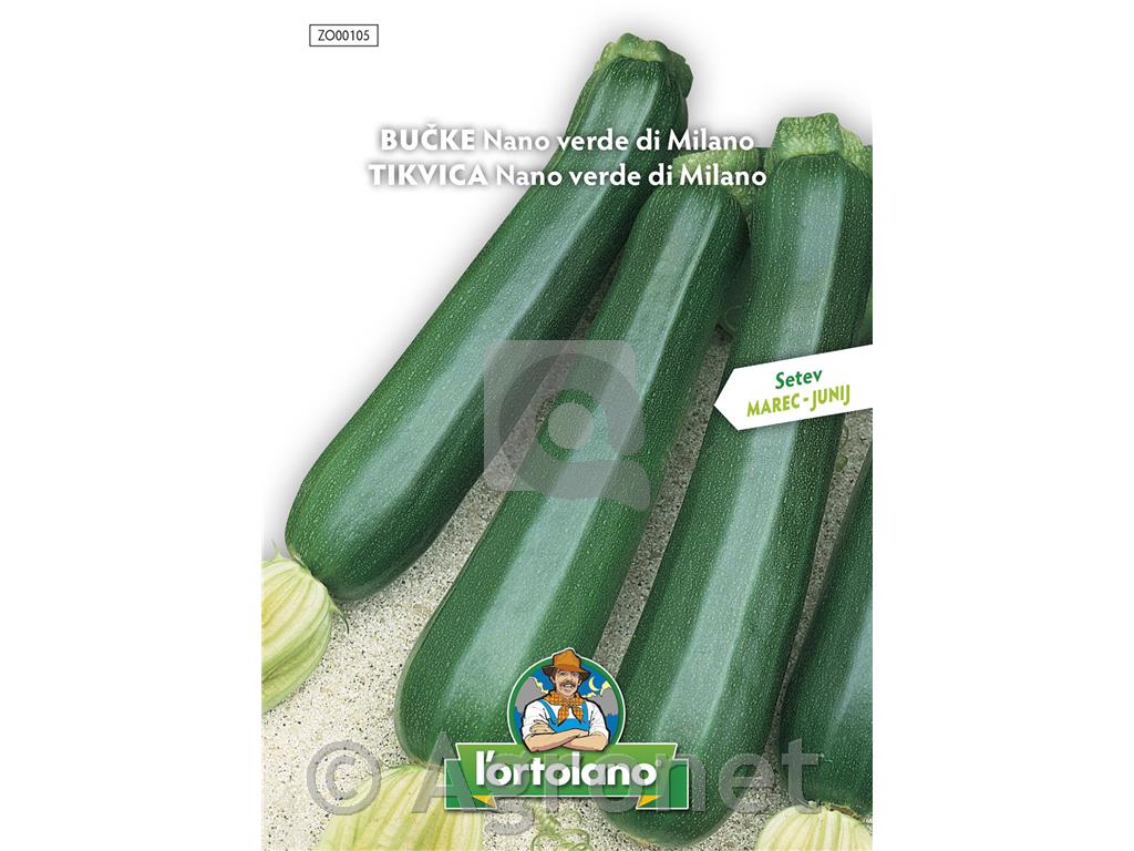 Bučke Nano verde di Milano, 5g