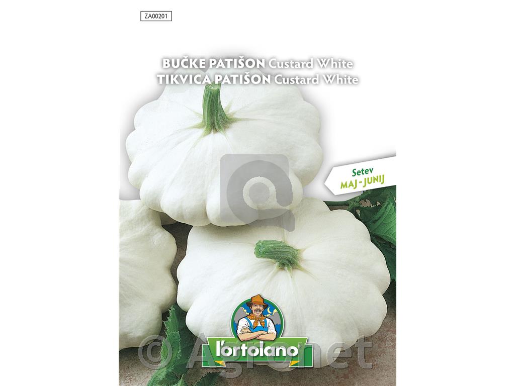 Bučke Patišon Custard white, 4 g