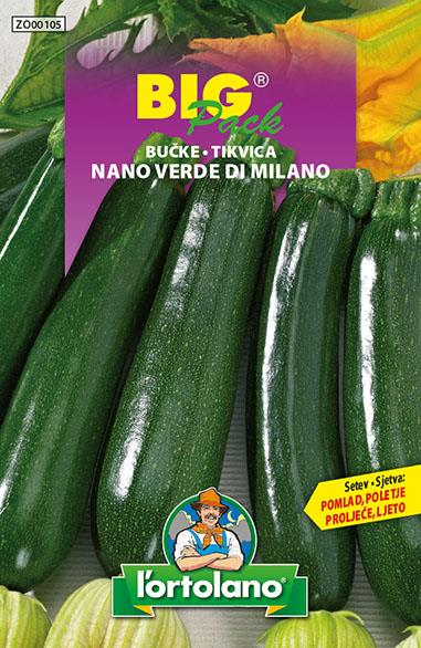Bučke Nano verde di Milano 15g