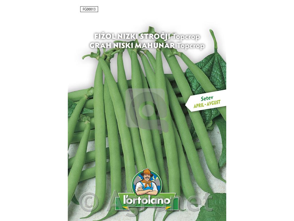 Fižol nizki stročji Topcrop, 40 g