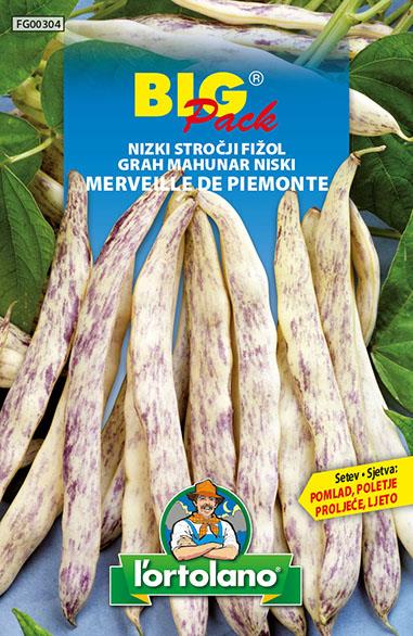 Fižol nizki stročji Merveille piemonte 60 g