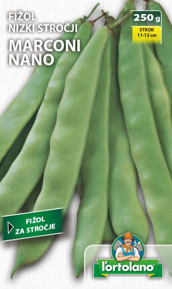Fižol nizki stročji Marconi nano 250 g