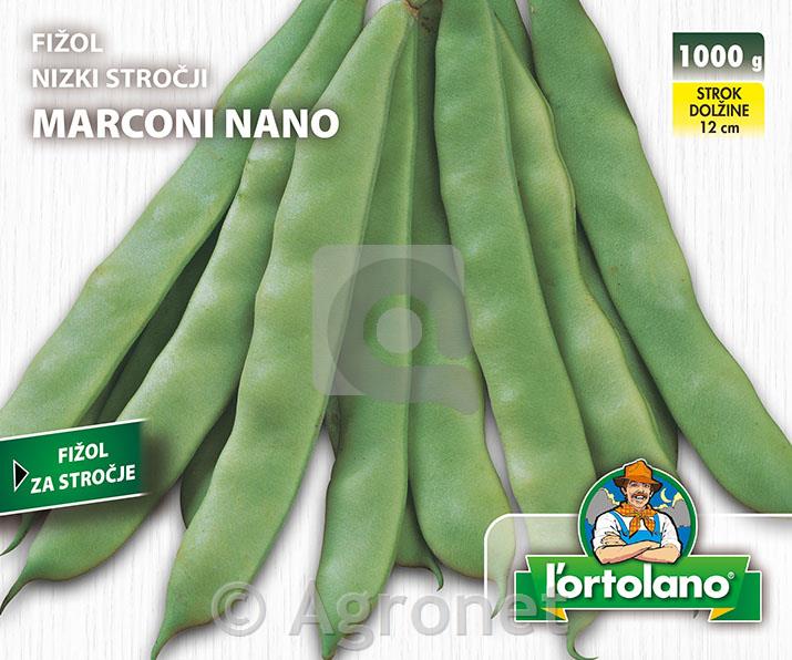 Nizki stročji fižol Marconi nano 1kg