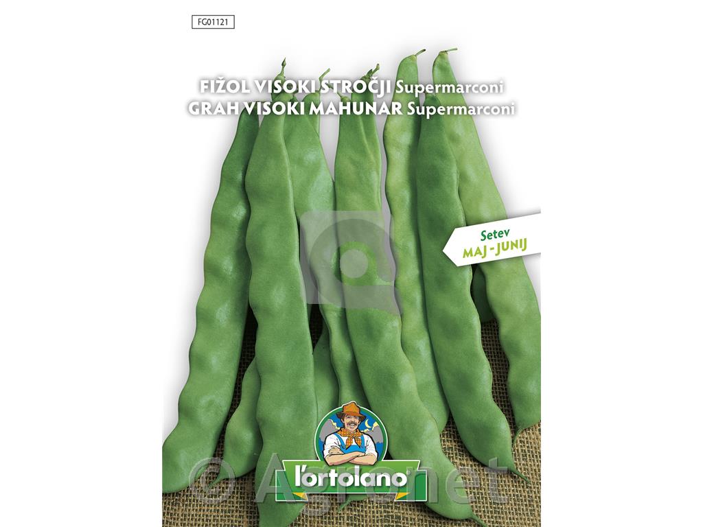 Fižol visoki stročji Super Marconi, 40 g
