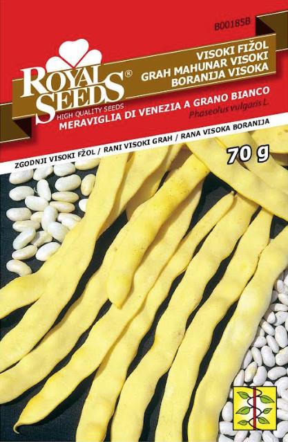 Fižol Meraviglia di Venezia a grano bianco 70g