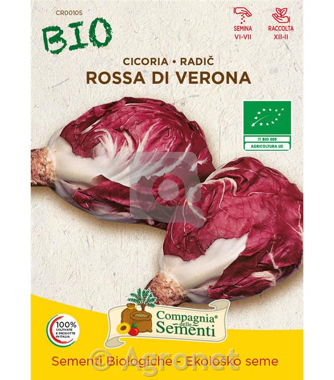 Radič Rossa di Verona EKO 9 g