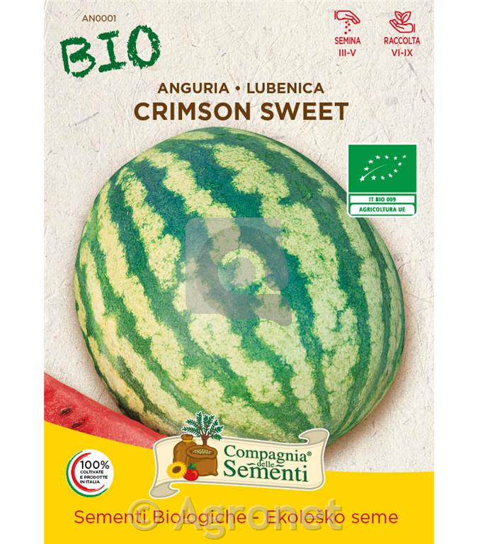 Lubenica Crimson sweet EKO 3,5 g