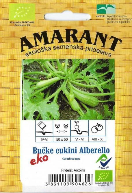 Bučke cukini Alberello EKO 1g