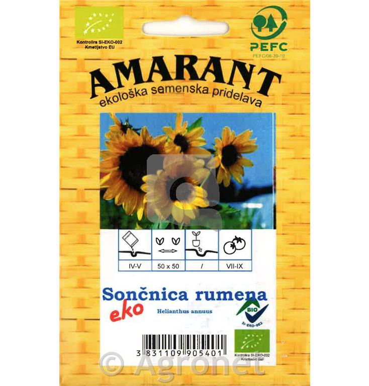 Sončnica rumena EKO 4g