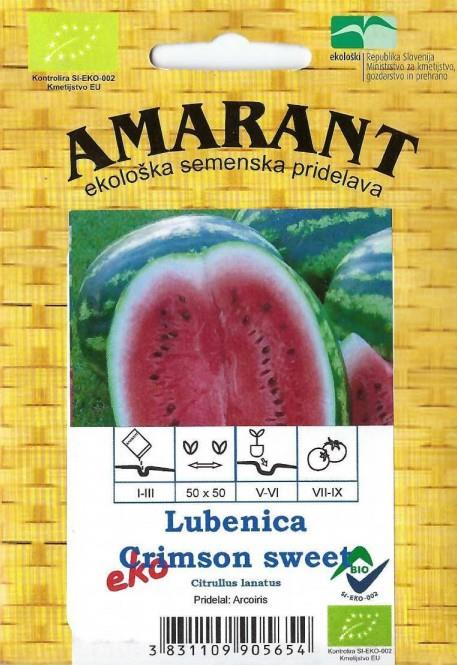 Lubenica Crimsson sweet EKO 1g