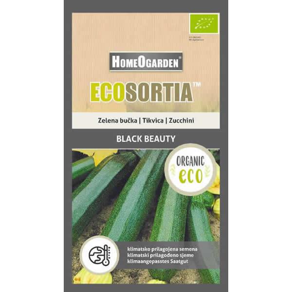 Zelena bučka Black Beauty EKO, 1g