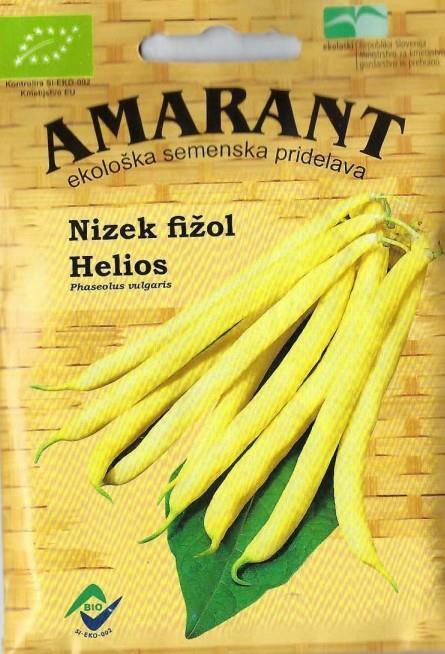 Fižol Helios nizek EKO 20g