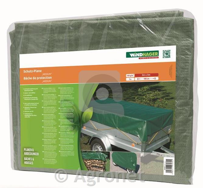 Ponjava standard zelena, 2x3 m
