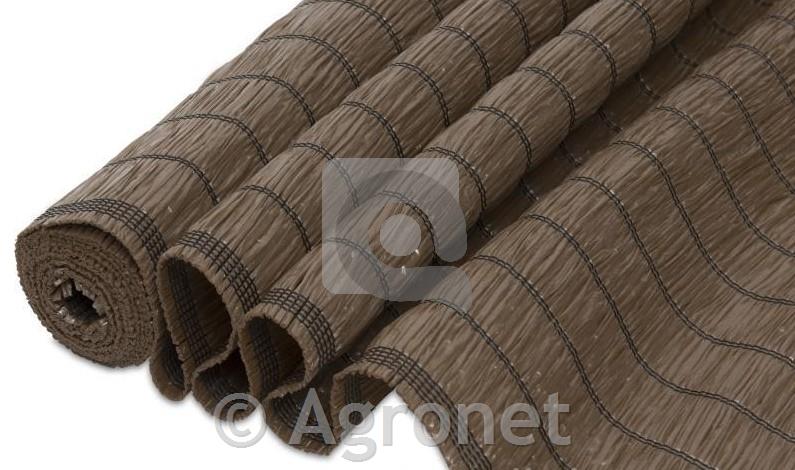 Balkonska ograja Raffia 3 x 1,2m, rjava