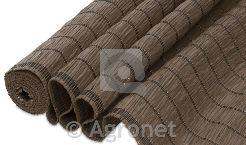 Balkonska ograja Raffia 3 x 1,5m, rjava