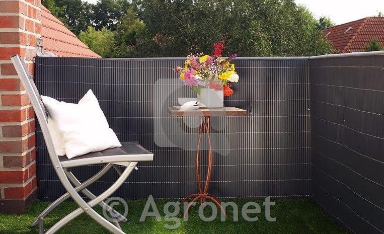 Vrtna ograja Presidio 3 x 1m, antracit