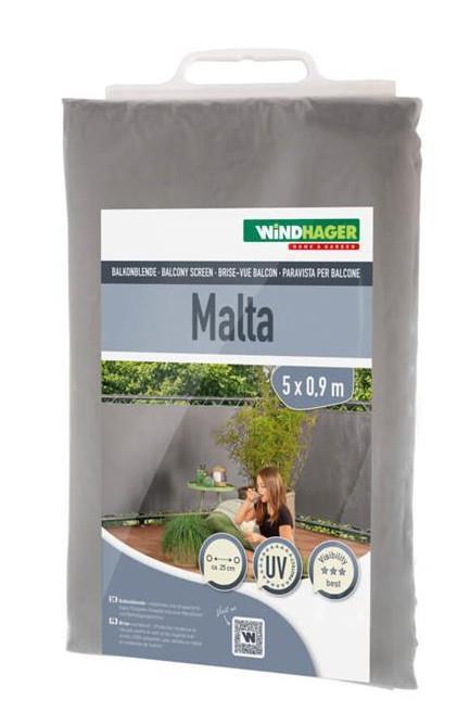 Balkonska ograja Malta 5 x 0,9 m, khaki