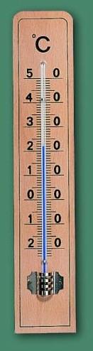 Termometer sobni, bukev
