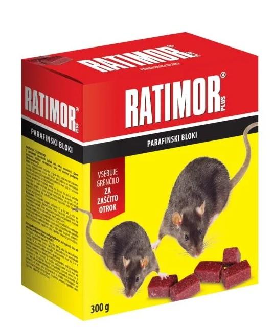 Parafinski bloki Ratimor Plus 300g