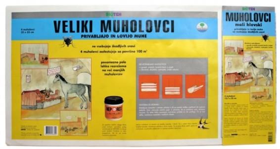 Dr. Muhar hlevski muholovci 4 kom