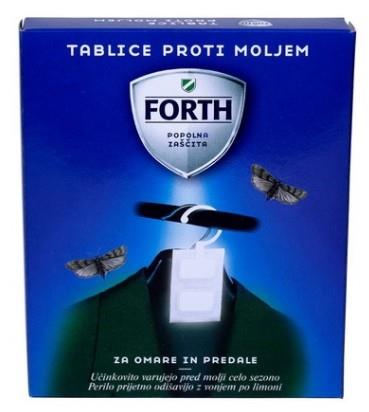 Forth tablice proti moljem