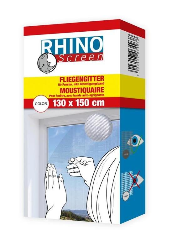 Windhager Komarnik za okno Rhino 1,3 x 1,5m, bela