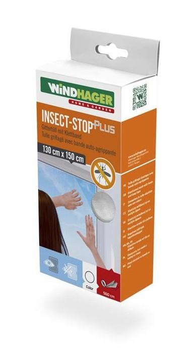 Windhager komarnik za okno Plus 1,3 x 1,5 m, bel