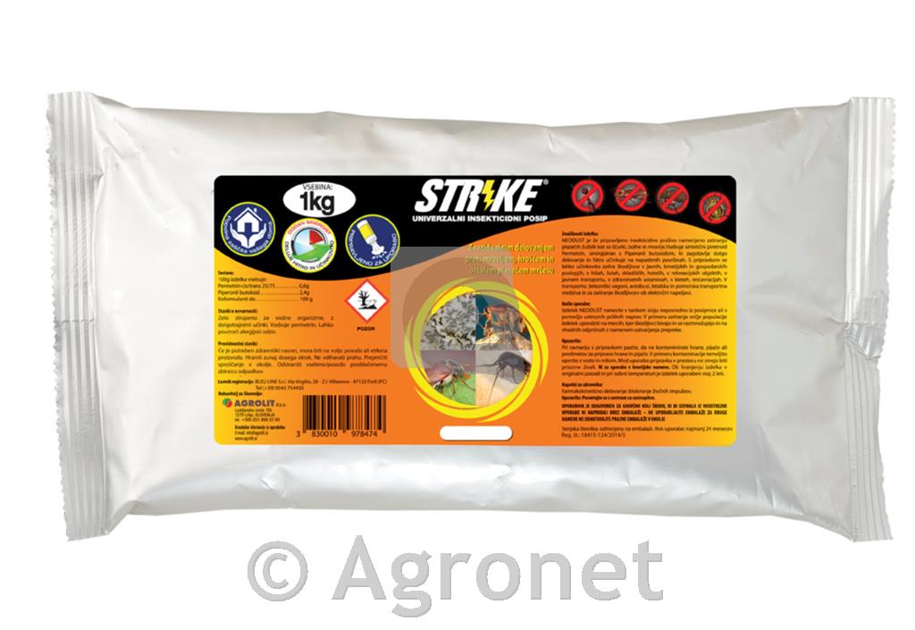 Strike - univerzalni insekticidni posip (Neodust) 500 g