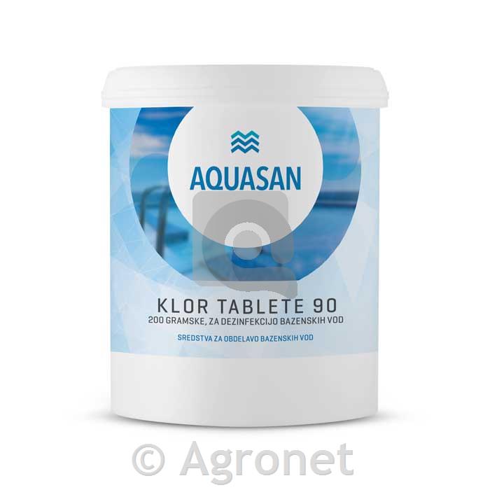 Aquasan klor tablete 90, 1 kg