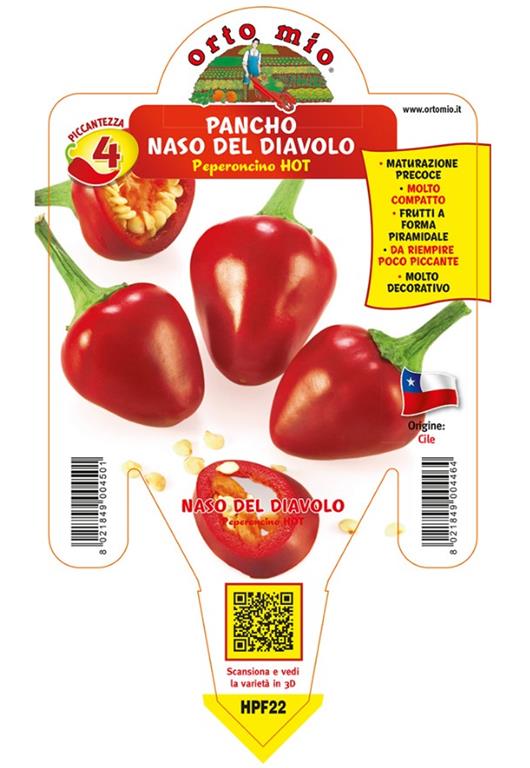 Čili Naso del diavolo Pancho, 1 kos