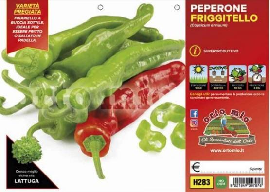 Paprika podolgovata Toricello/Isotta F1, 6 kos