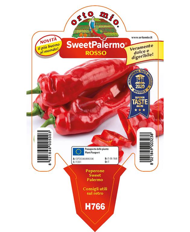 Paprika tribarvna Sweet Palermo F1, 1 kos