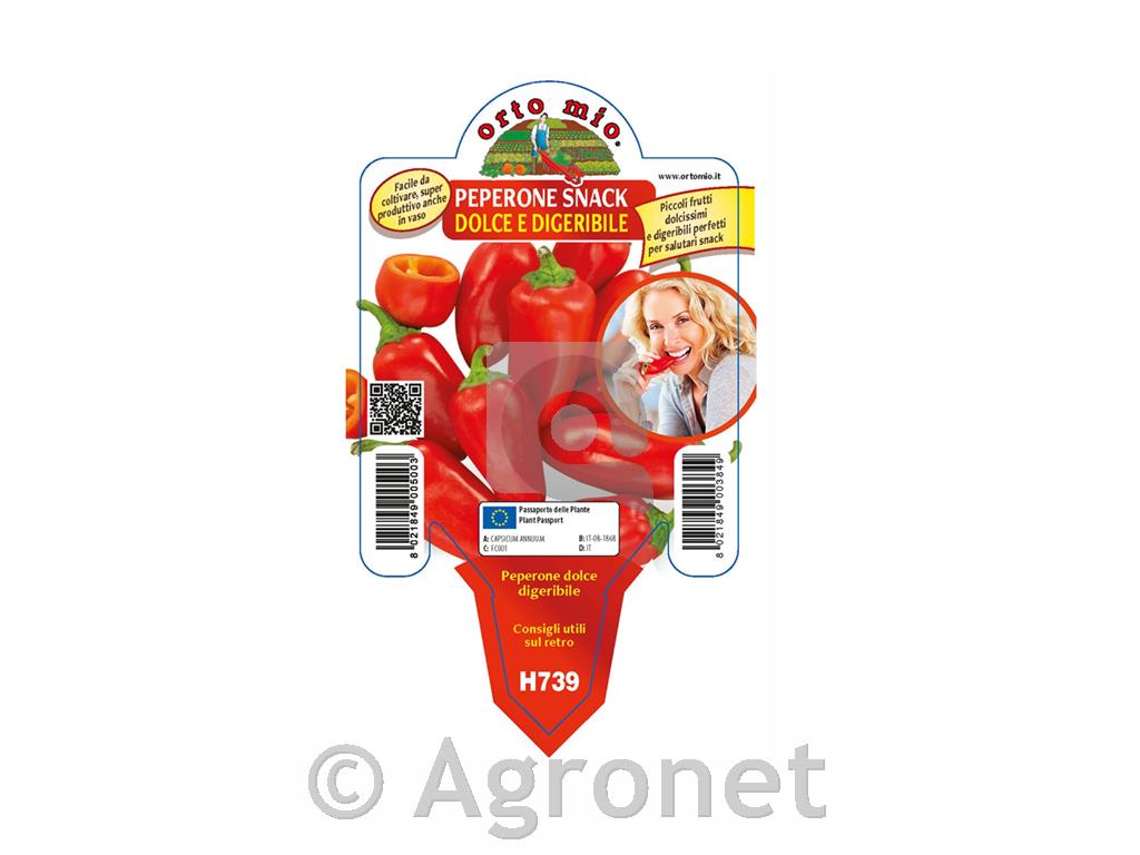 Paprika pisana sladka Snack, 1 kos