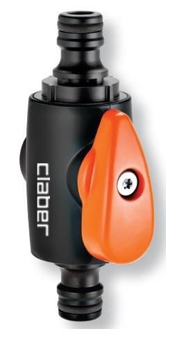 Priključek z zapornim ventilom Claber