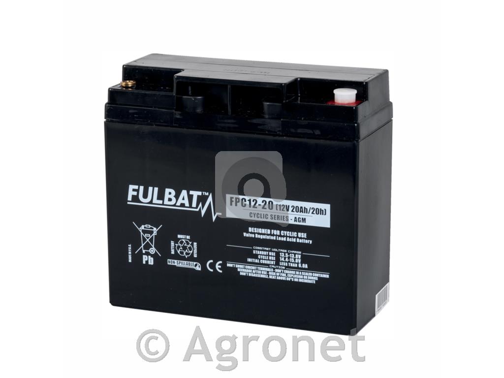 Akumulator 12 V, 20h/20Ah, 10h/18Ah