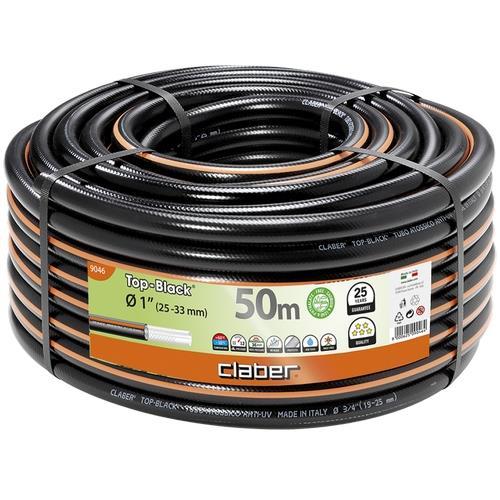 Cev za vodo TOP-BLACK 1"/50m, Claber