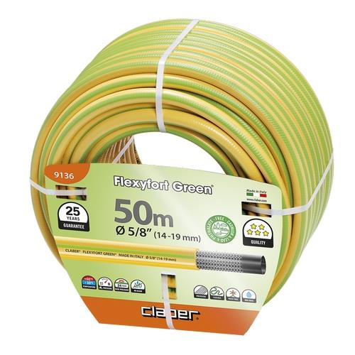Cev za vodo FLEXYFORT GREEN - 5/8'', 50 m, Claber