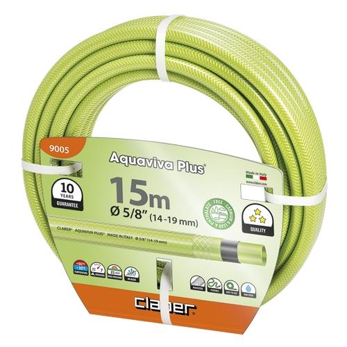 Cev za vodo AQUAVIVA PLUS - 5/8'', 15 m, Claber