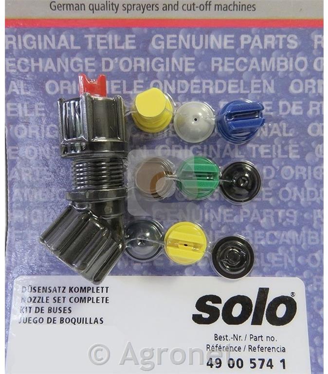 Šobe pršilni set SOLO