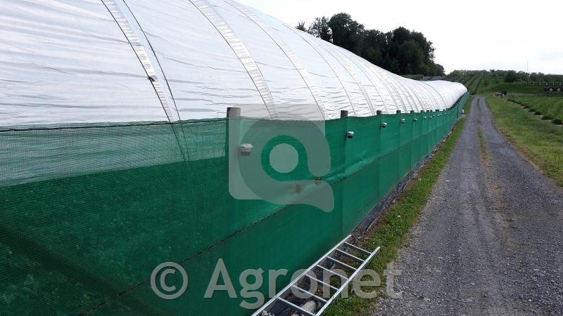 Mreža za senčenje PE 50% zelena