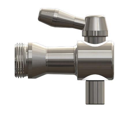Inox konusna pipa 1/2 L 75