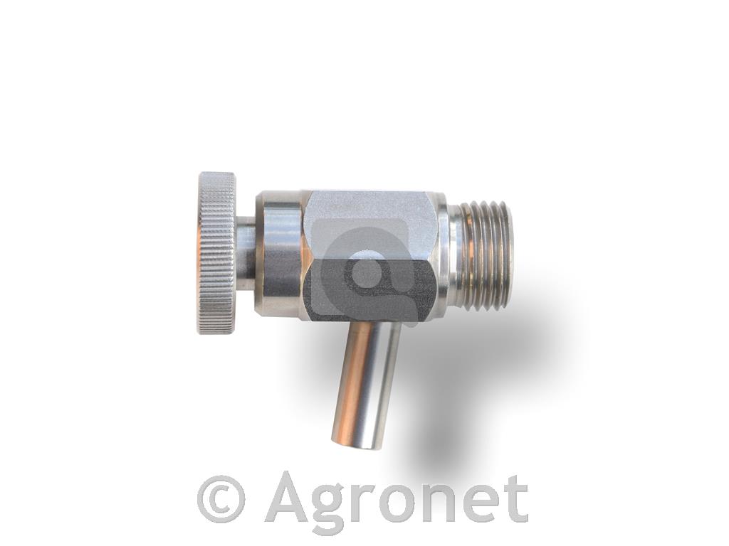 Inox degustacijska pipa 3/8 L 55