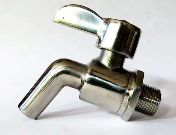 Pipa inox kroglična 1/2"