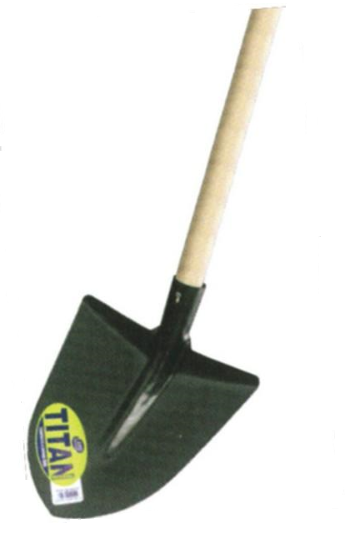 Lopata titan z ročajem